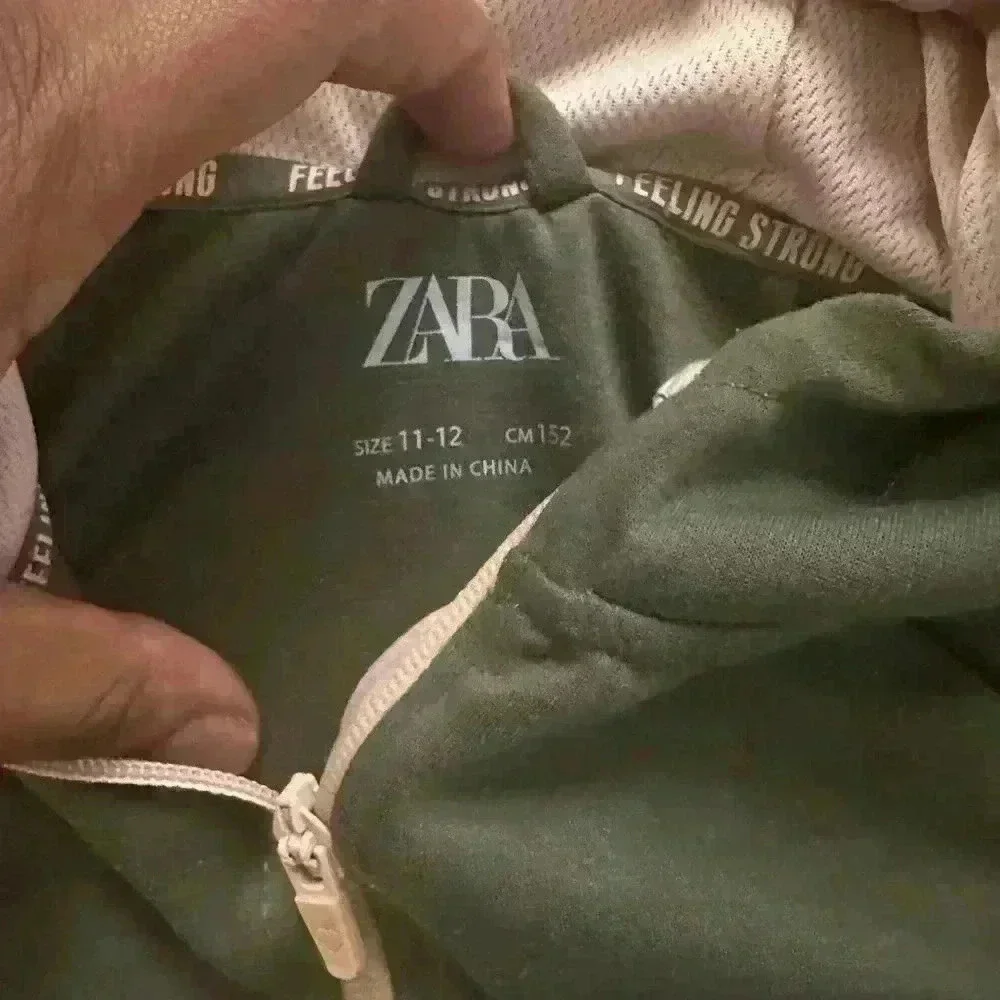 Zara girl sweat suit.